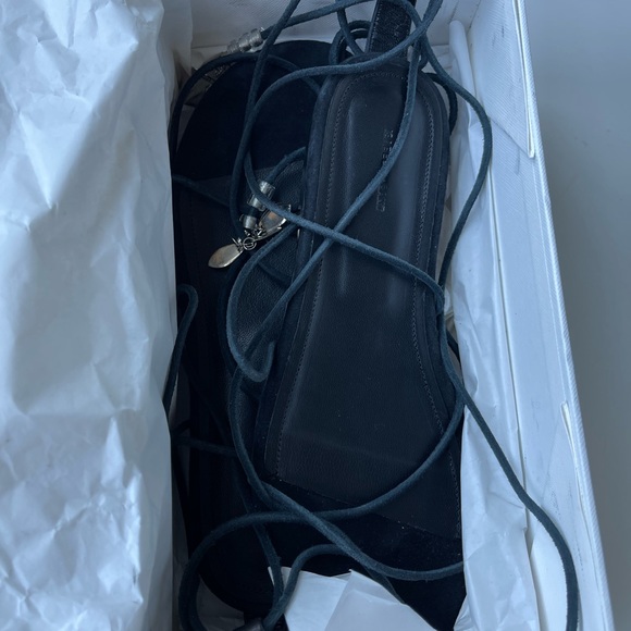 Isabel Marant black sandals Size 39 NEW - Picture 7 of 8